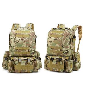 Mochila Táctica Militar 55 Litros Multicam – Alta Capacidad y Resistencia