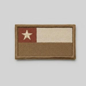 Parche Bandera de Chile para Tenida de Combate