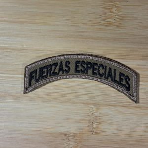 Parche Fuerzas Especiales para Tenida de Combate