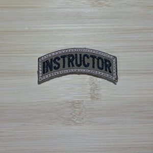 Parche Instructor para Tenida de Combate