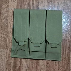 Portacargadores Táctico Triple – Capacidad para 3 Cargadores